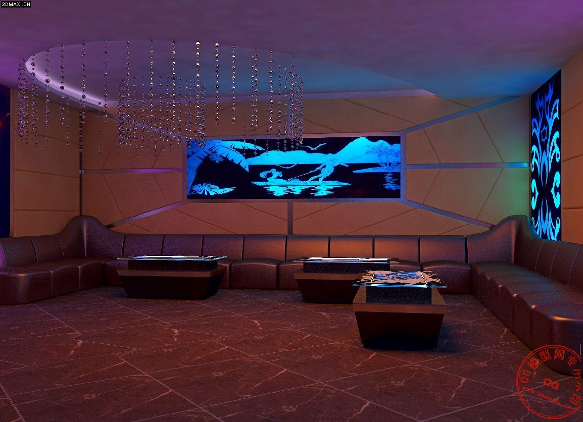 (已上传)一套ktv~带贴图