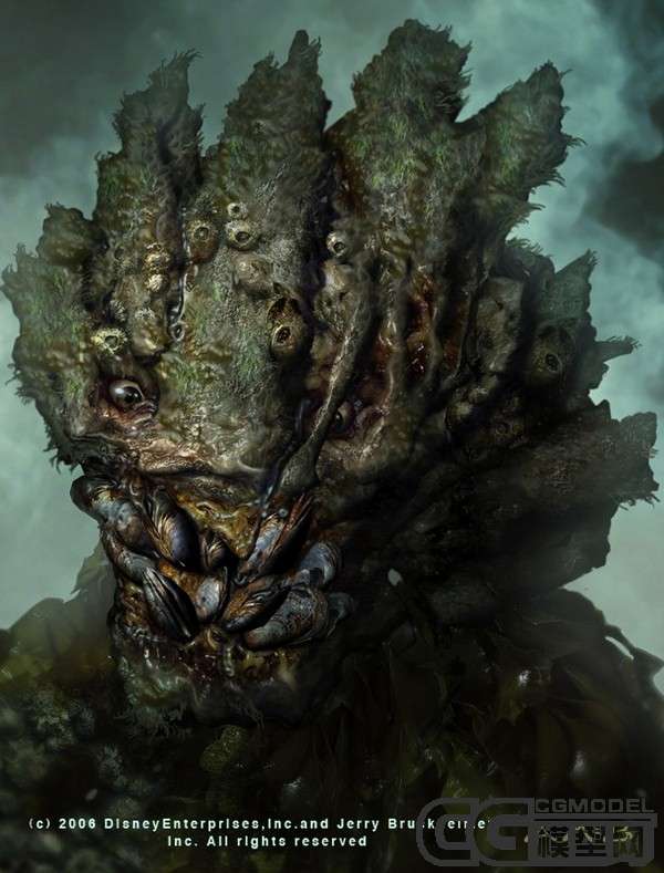 怪物参考_董玉方作品_角色/人物/生物_cg模型网