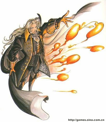 恶魔城原画_brom作品_角色/人物/生物_cg模型网