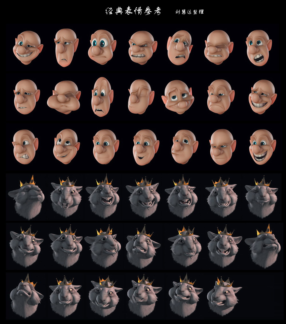 主要用于表情动画