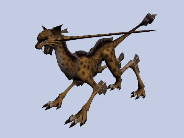 猫科豹子科四足怪物