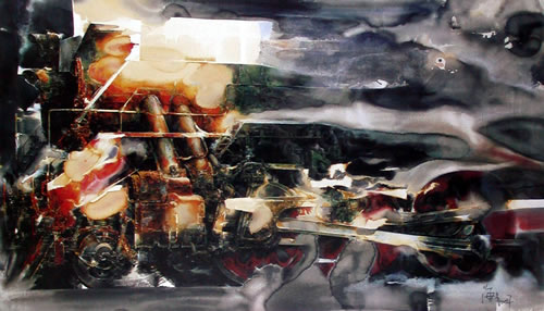 个人收藏的水彩画_aloly作品_角色/人物/生物_cg模型网