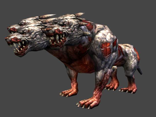 《sun》三头魔狼