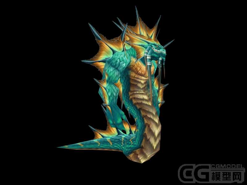 纳迦两个模型十套贴图