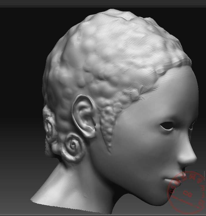 原创白模模型-女人模型库-3ds Max(.max)模型下载-cg模型网