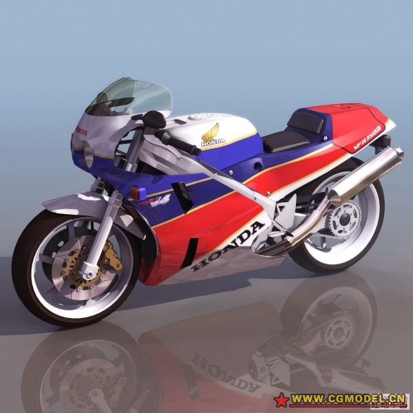 Honda 3d model. Мотоцикл Honda model d. Двухцветный мотоцикл. 3d Honda модель. Мотоцикл спорт d100.