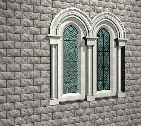欧式风格窗户