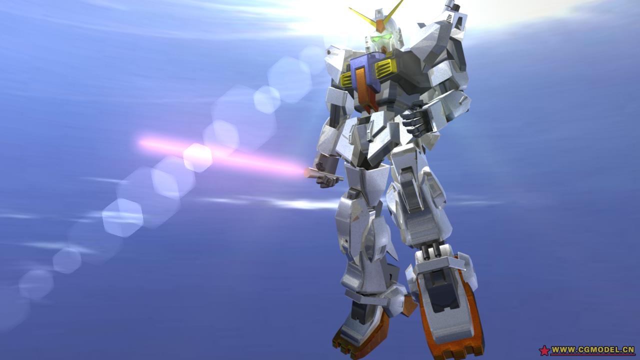 gundam rx-178_nic198752作品_人物机器人/机甲_cg模型网