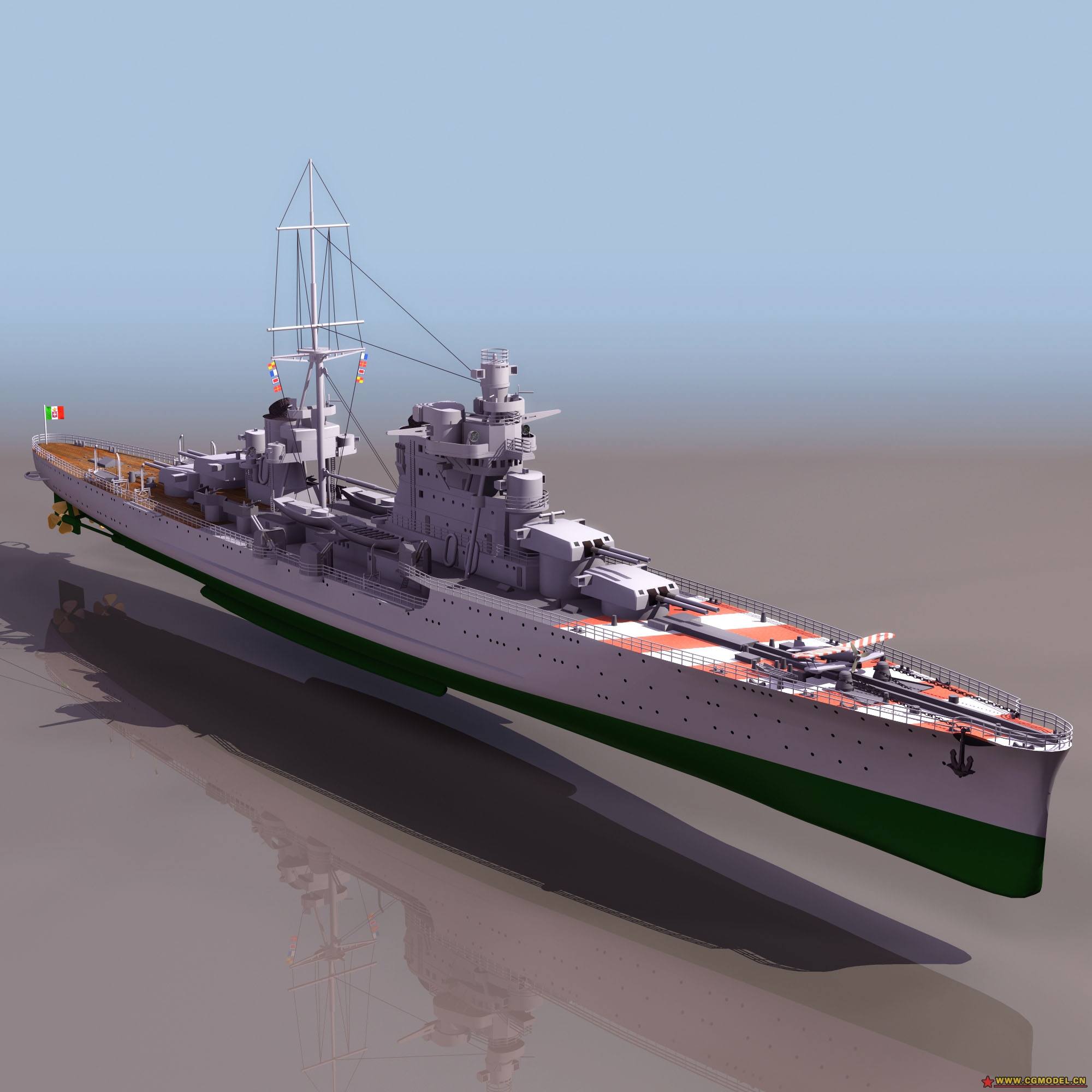 Модели военных кораблей