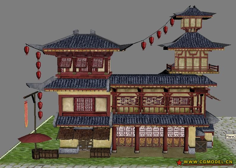 古代的小酒店