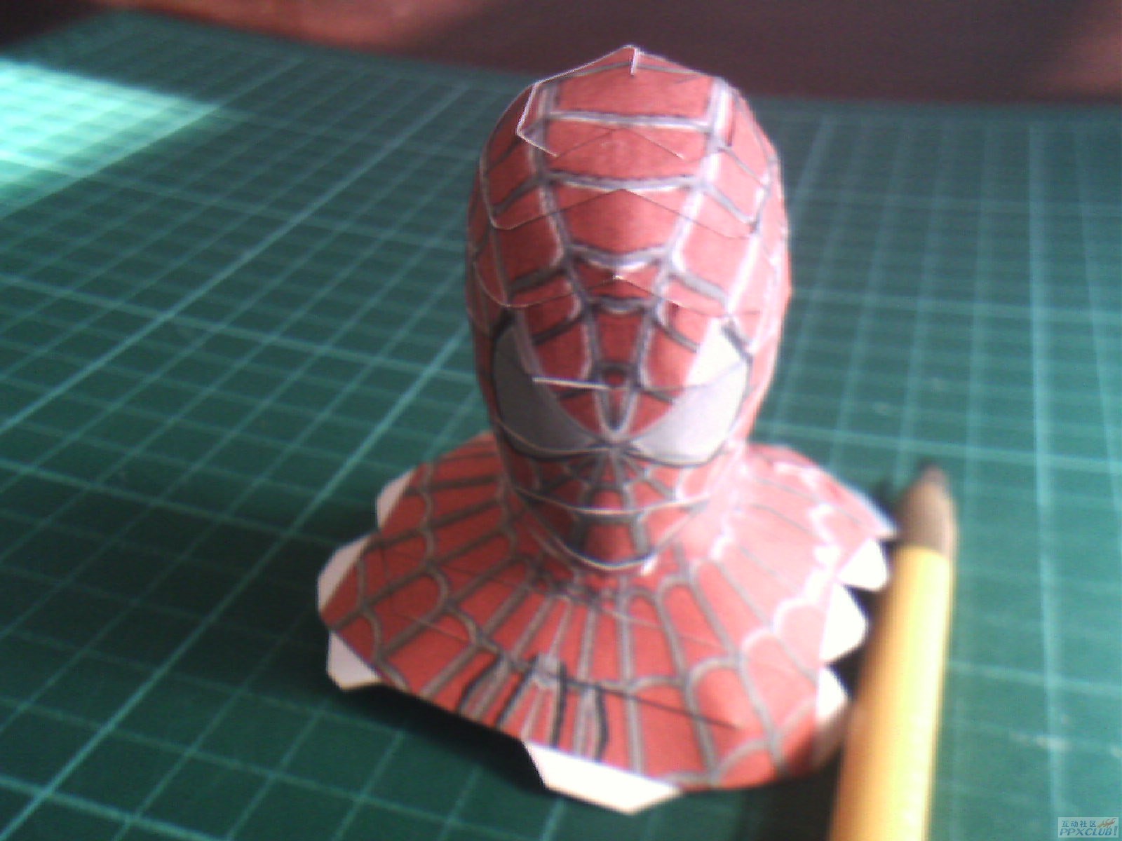 蜘蛛人紙模型