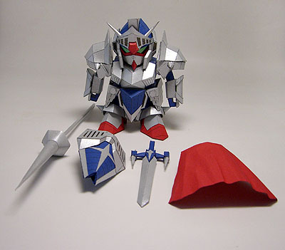 SD_騎士鋼彈紙模型