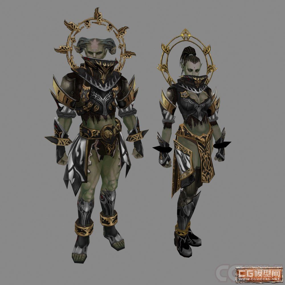 【卡尔共享14】《天堂2》系列2兽人法师服装阿沛拉轻甲a[网游][韩国