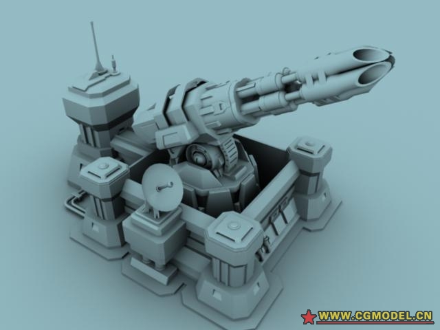 红警3质子撞击炮