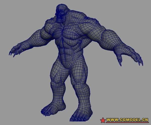 怪物 异形 肌肉 力量恐怖写实