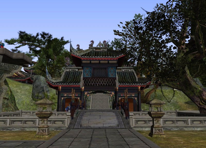 《诛仙》玉清殿全景