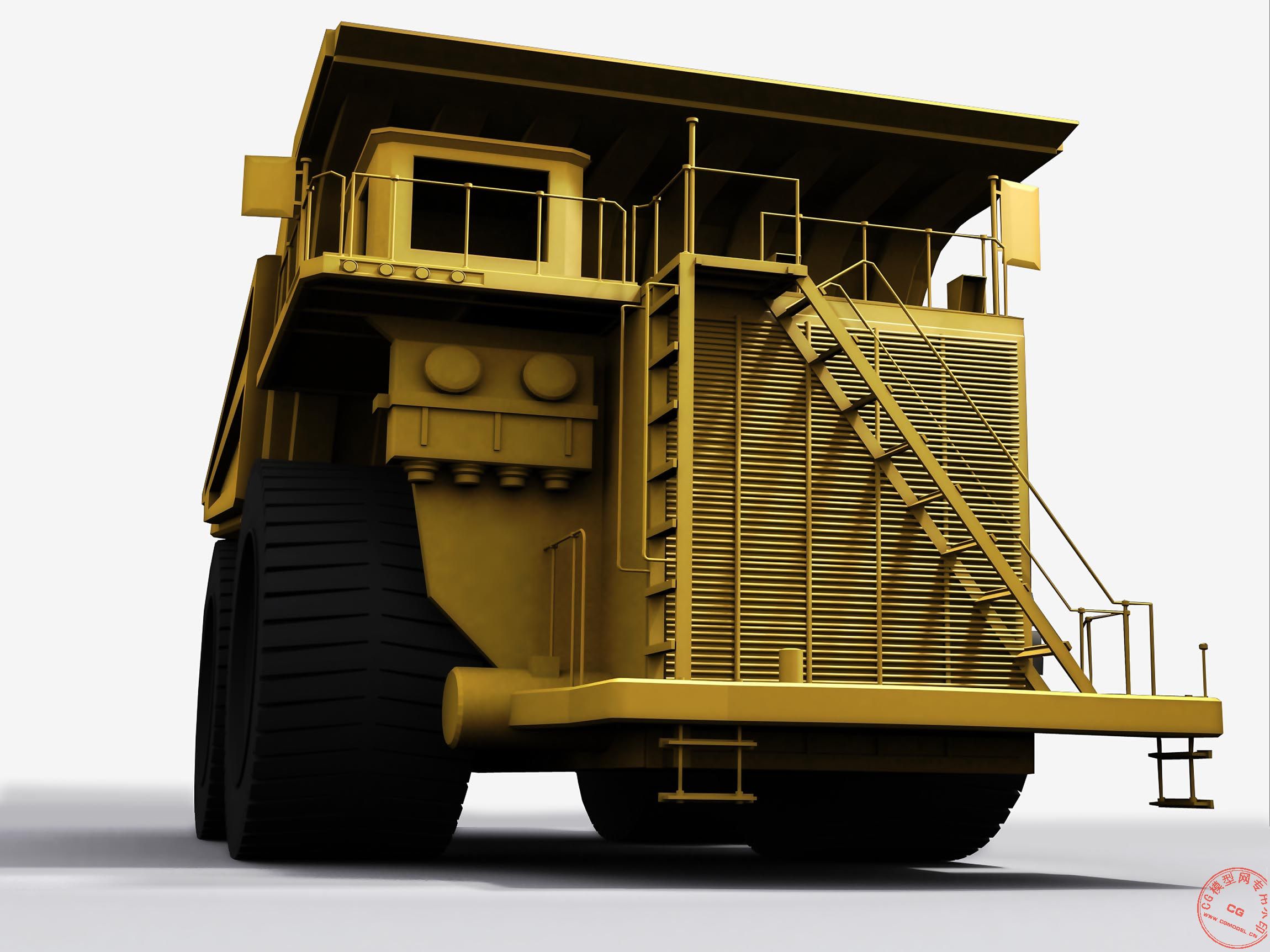 相当n的卡车_linkinpark作品_车辆人力车_cg模型网