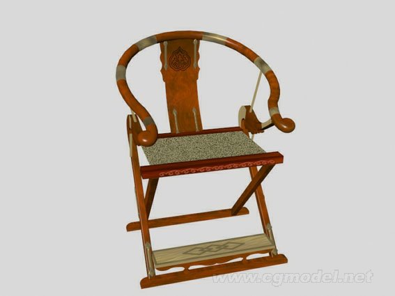 明清古典家具-椅子_cgman作品_家具桌椅_cg模型网