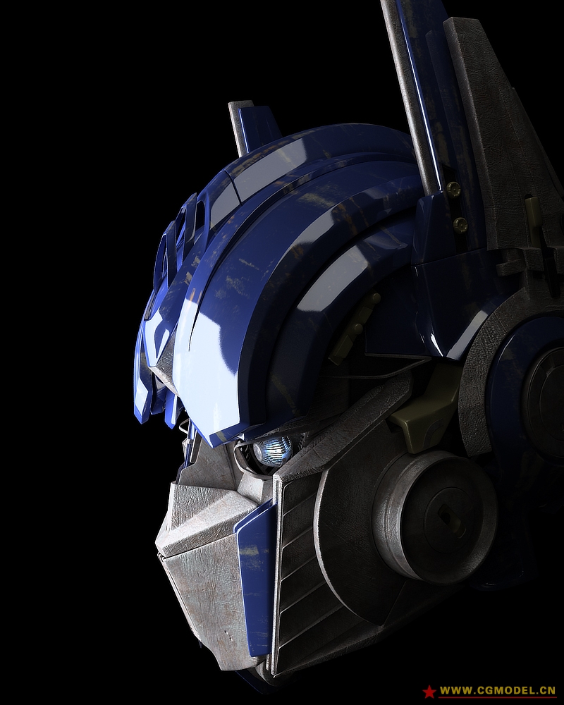 擎天柱头部影视级