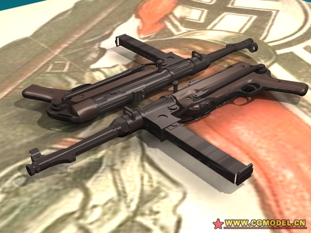 二战德国mp38冲锋枪max