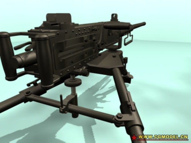 点个赞呗勃朗宁m2hb气冷式重机枪枪管质量13kg,平射用m3三脚架20kg