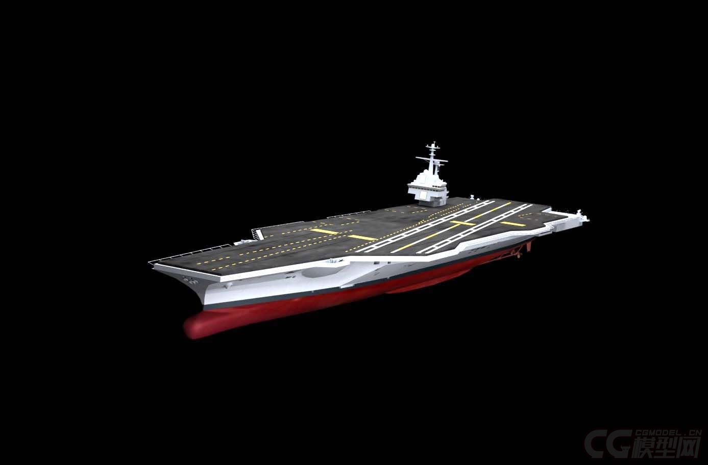 cvn-78福特级航母_qq49365369作品_角色/人物/生物_cg模型网