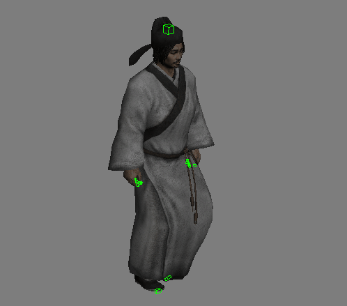 唐代文人,李白,宋江,古代狂书生文人,暴_affde作品_人物男人_cg模型网