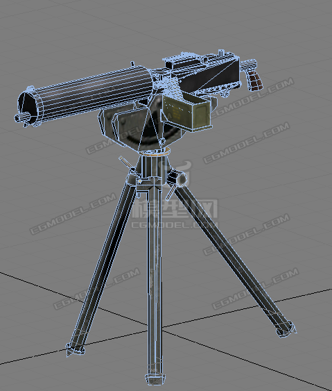 美國m1917式水冷重機槍馬克沁機槍