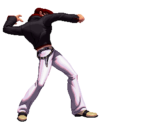 两个初级打斗动作kof格斗gif