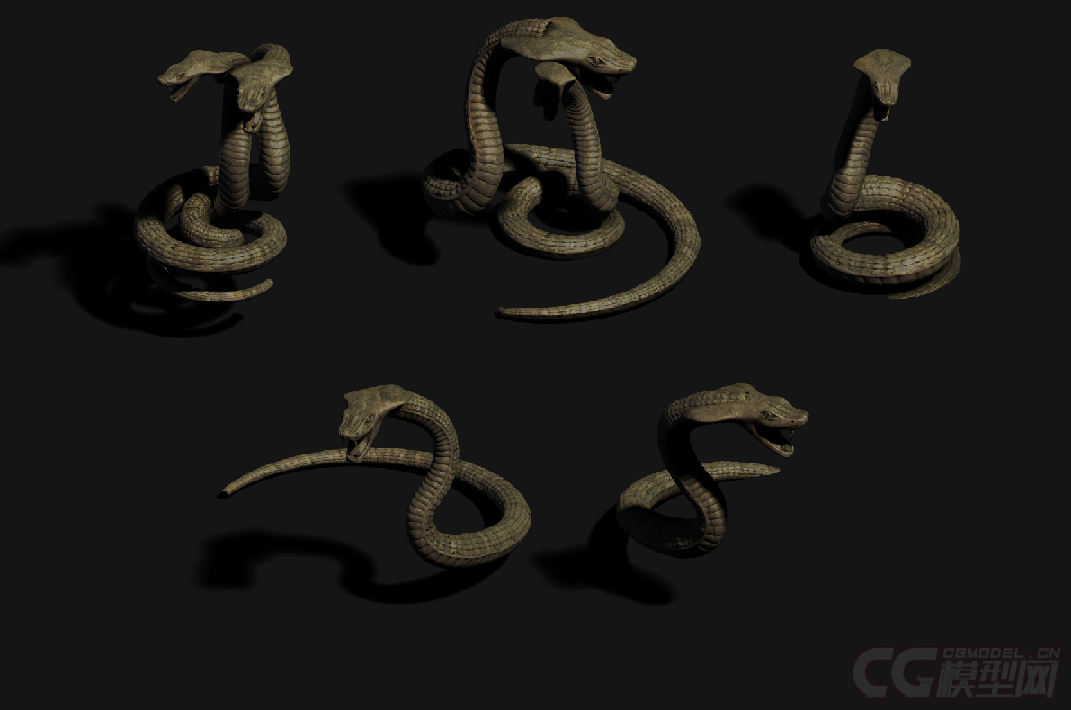 金属蛇石头蛇冰蛇