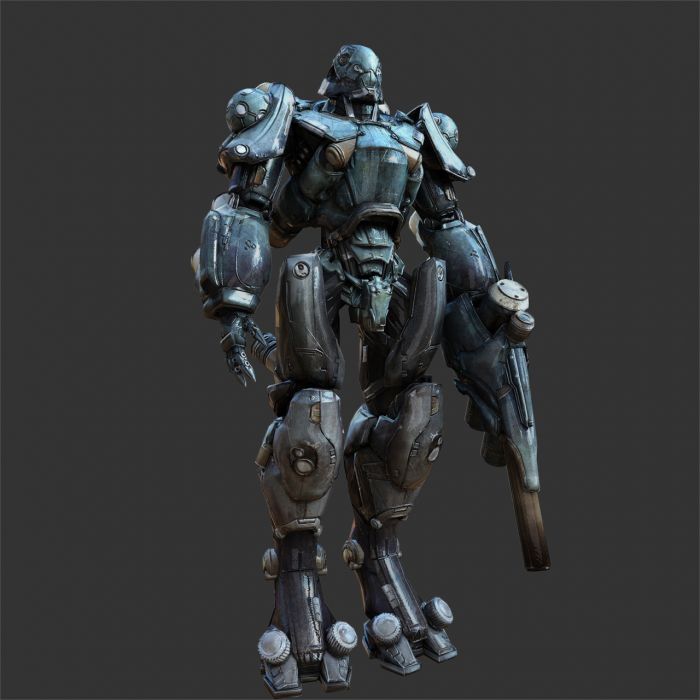 机器人铁甲战士objmb格式