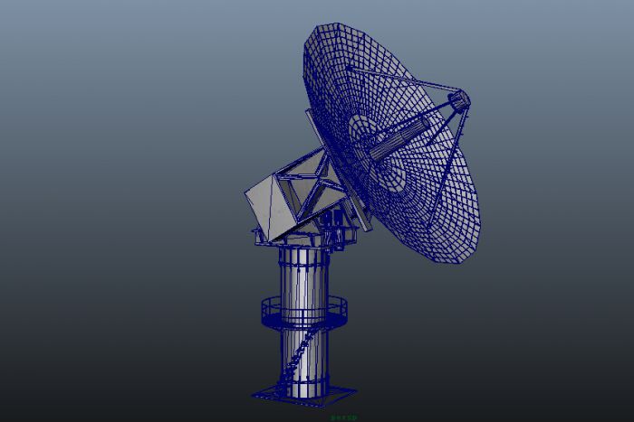 军事雷达(贴图齐全,maya)_zzymj作品_生活用具其他_cg模型网