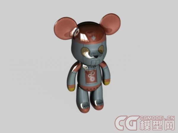 暴力熊 带绑定模型-哺乳模型库-maya(.ma/.mb)模型下载-cg模型网