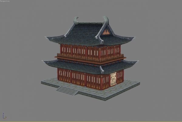 3D古建 古代建筑模型模型-古代场景模型库-3ds Max(.max)模型下载-cg模型网