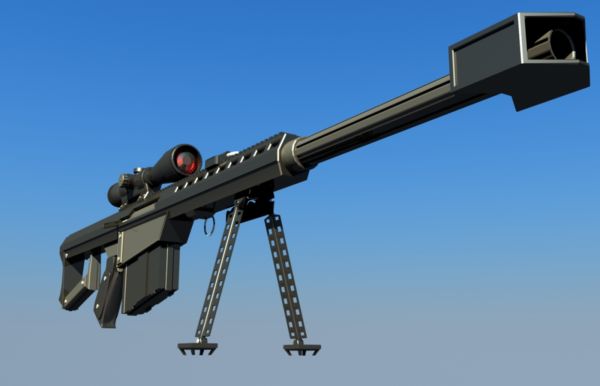 巴特雷,做工很一般_w23065877作品_武器枪械模型_cg模型网