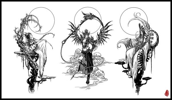 黄光剑画得全套cg图片发出来大家学习下