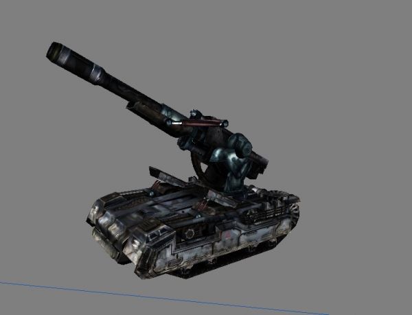 自行火炮_123926235lianke作品_武器冷兵器_cg模型网