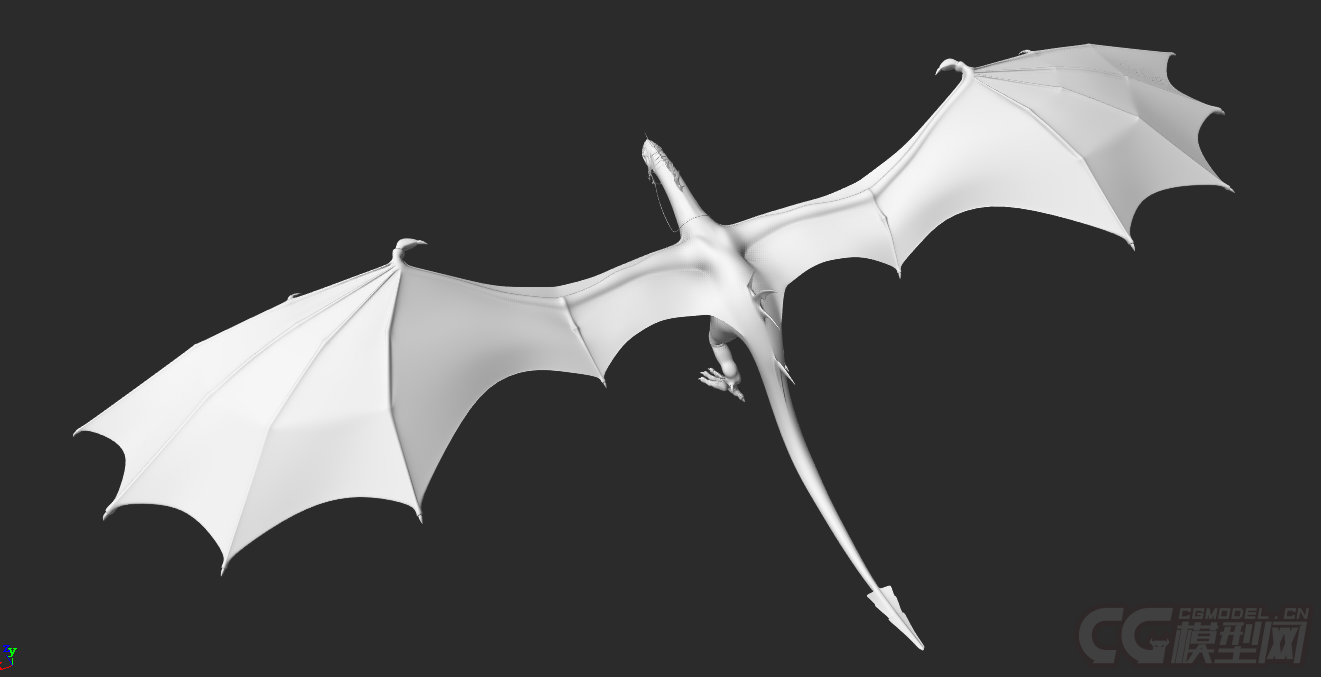 《魔戒》《指环王》中,戒灵的坐骑-堕落妖兽(龙?