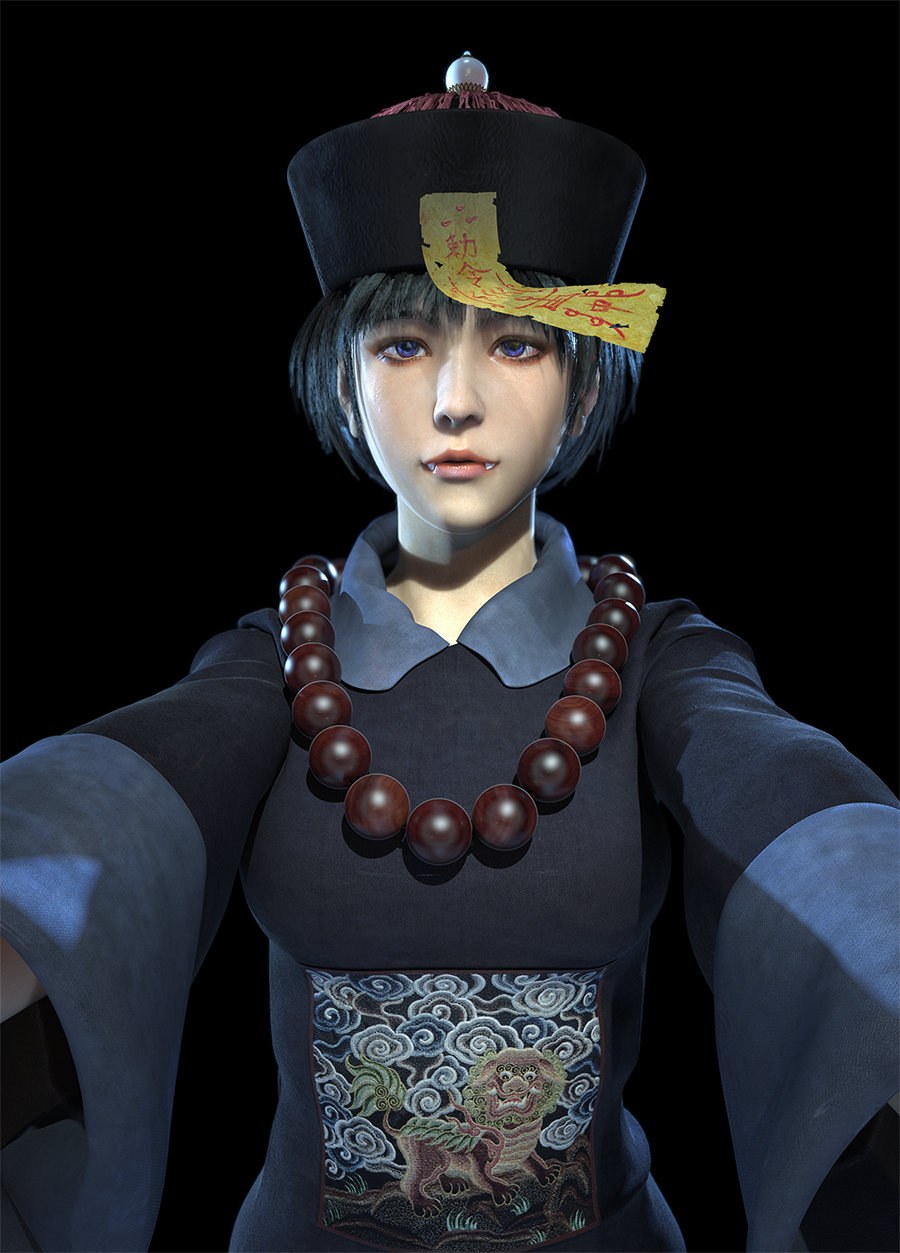 僵尸_chobitslotus 作品_角色/人物/生物_cg模型网