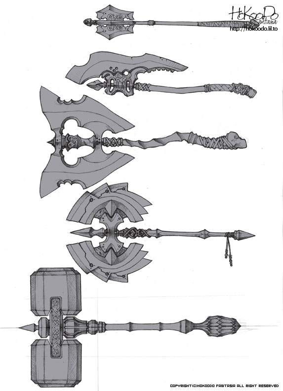 精美武器设定集