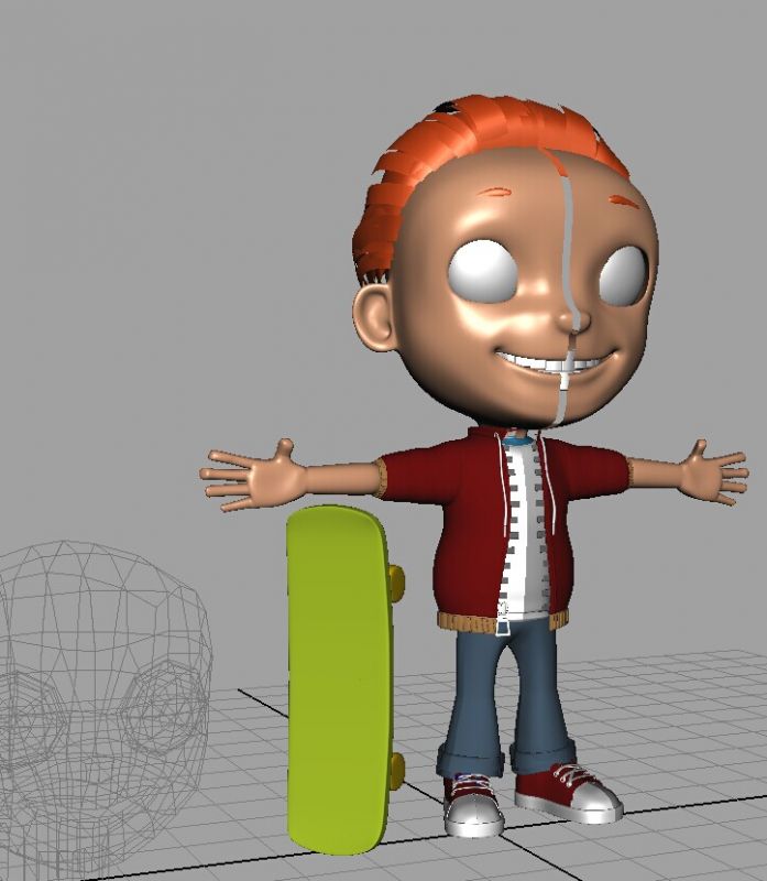 maya面数类型:影视动画模型是否绑定:无绑定材质贴图:无材质人物模型