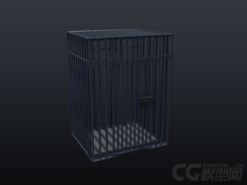 铁笼 牢笼模型-自然场景模型库-模型下载-cg模型网