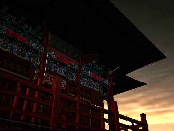 虚拟现实——古建模型 - 角色/人物/生物 - 作品模型 - CG模型网
