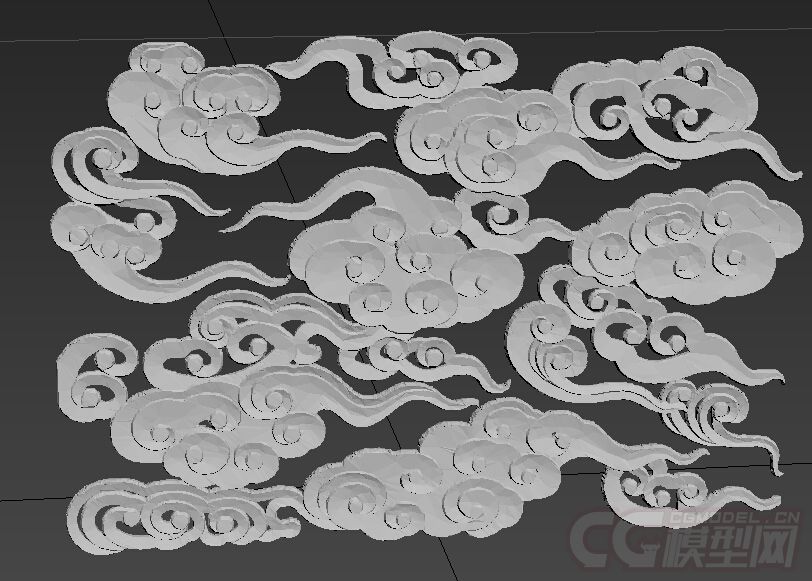 祥云_xiaobaicaibaozi作品_场景自然场景_cg模型网