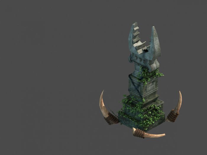 高精度石像游戏影视都ok