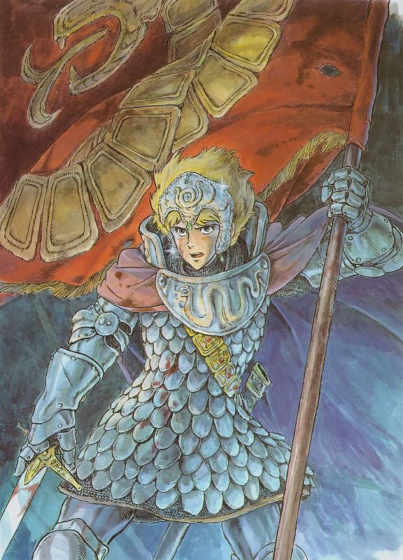 宫崎骏风之谷原稿