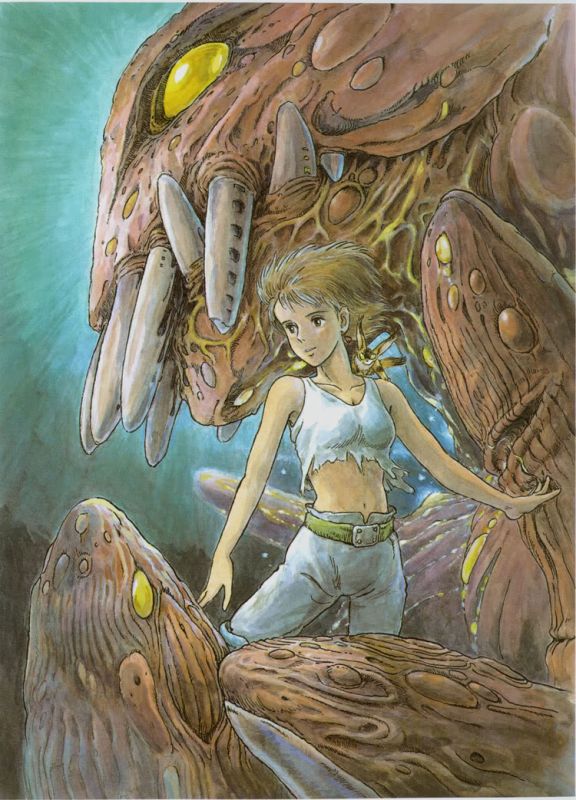 宫崎骏风之谷原稿