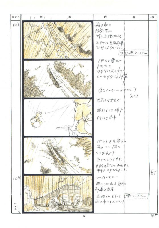 宫崎骏魔女急宅便原稿和分镜超值