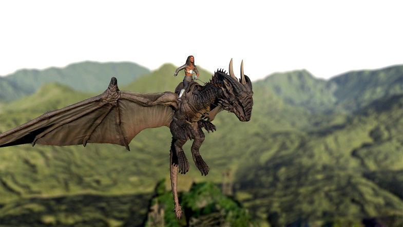 影视级上古魔龙西方龙