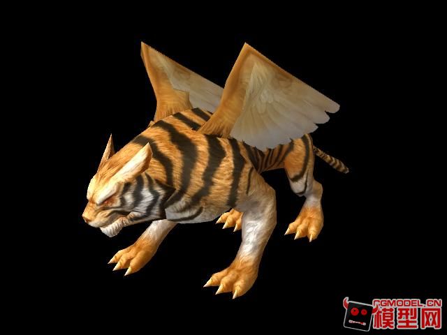 天池飞虎模型_02598310作品_动物哺乳_cg模型网